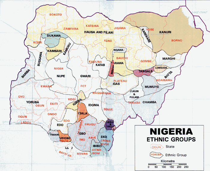 Ethnic Group Nigeria 96